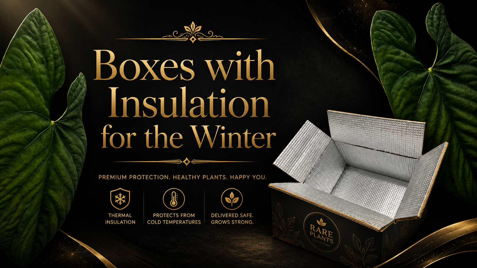 Boxes with insulation for the winter Amazon Plants Peru