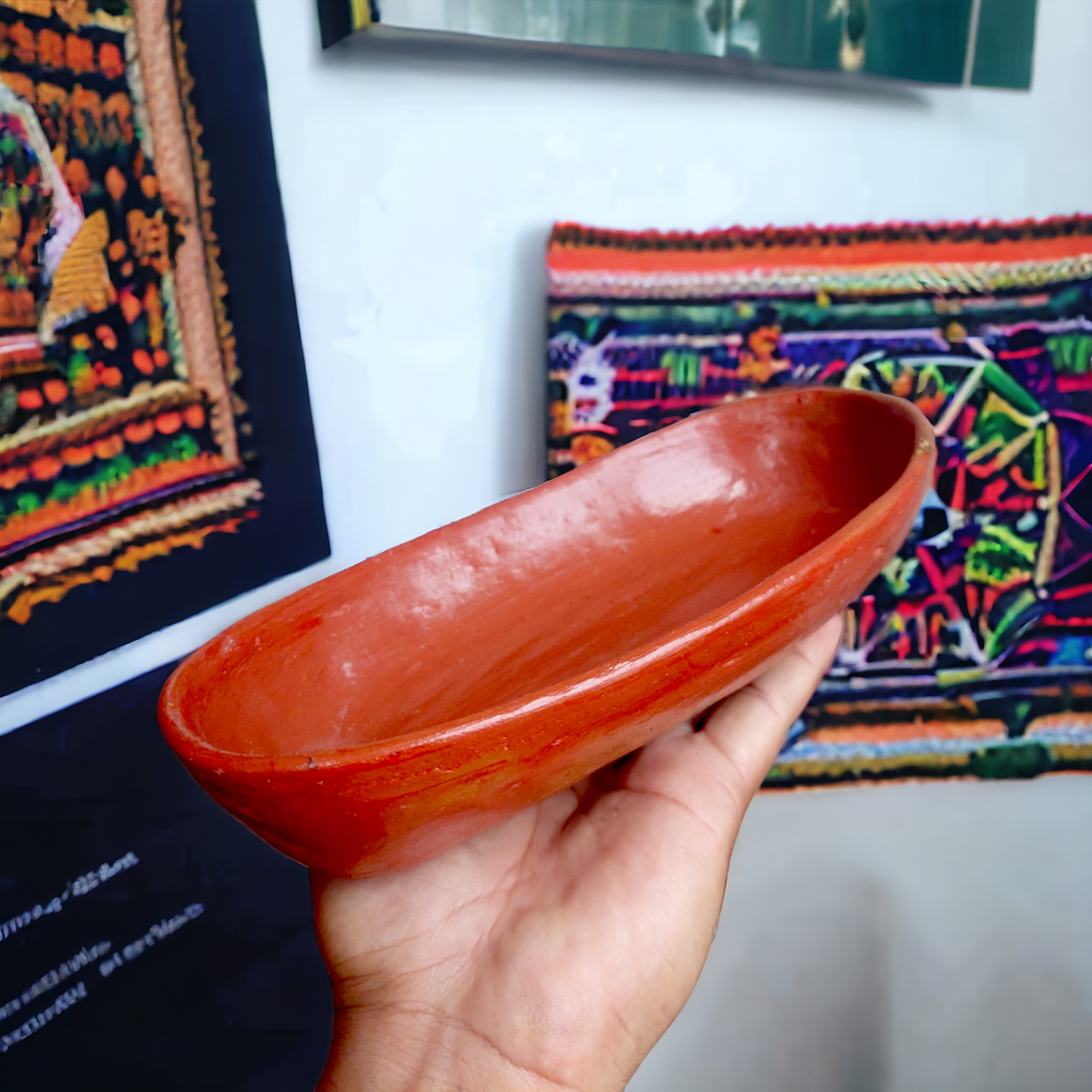 Wayku Native Community Quechua Lamista Handmade Bowl-like dish Kallana