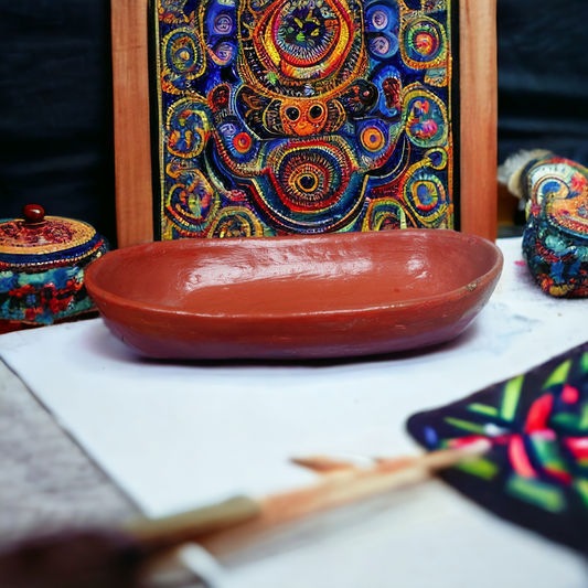 Wayku Native Community Quechua Lamista Handmade Bowl-like dish Kallana
